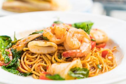 Recept za špagete s plodovima mora