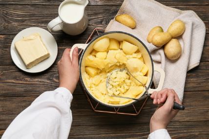 Kako pripremiti hrskave kuglice od pire krumpira
